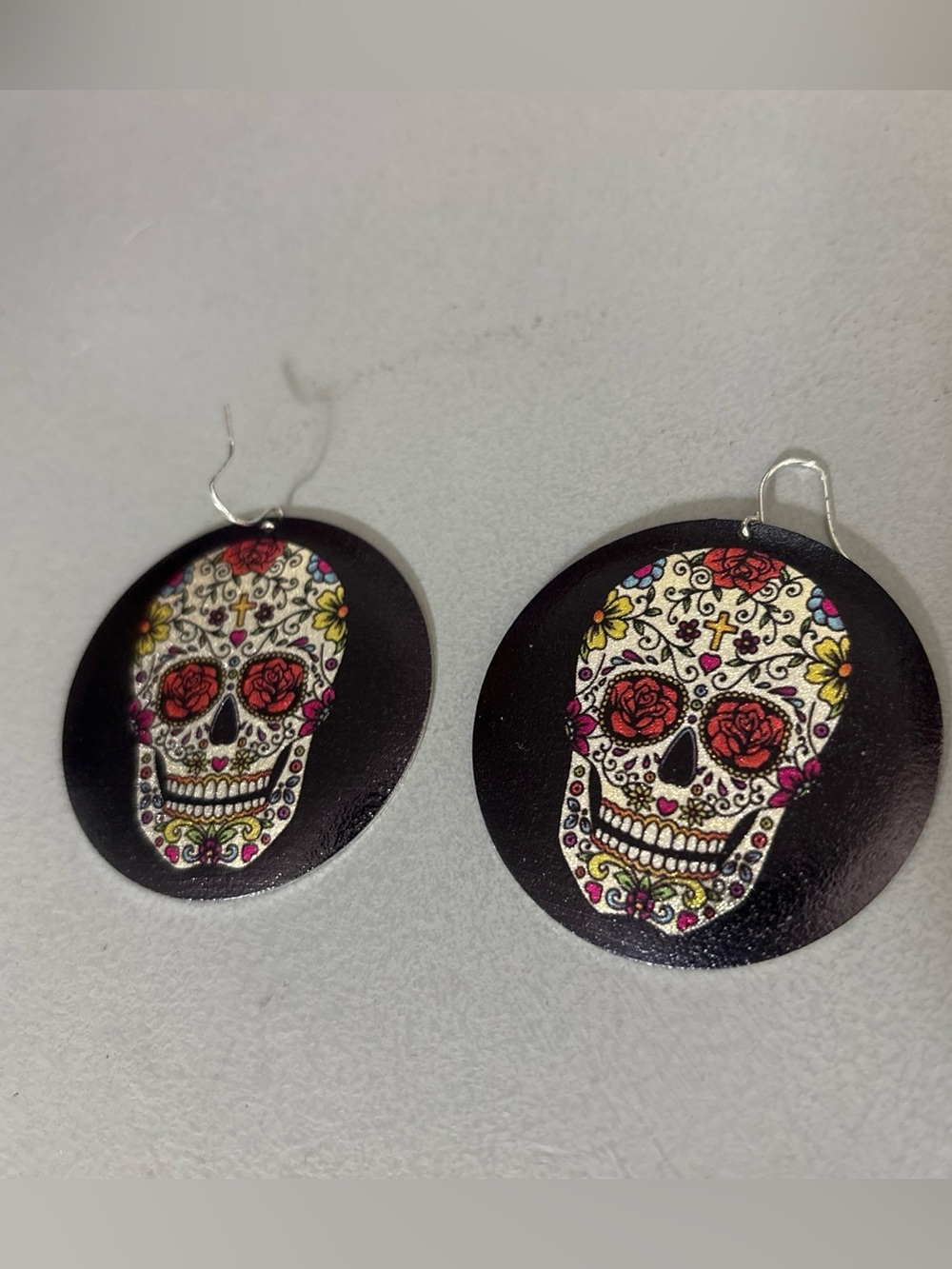 Sugar skull earrings